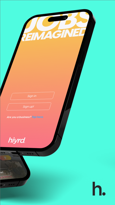 Hiyrd - Jobs, reimagined Screenshot