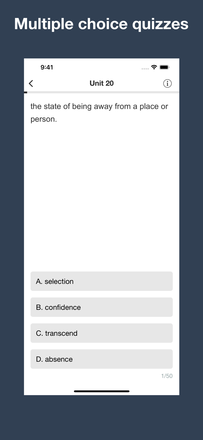 Word List for TOEFL® Test
