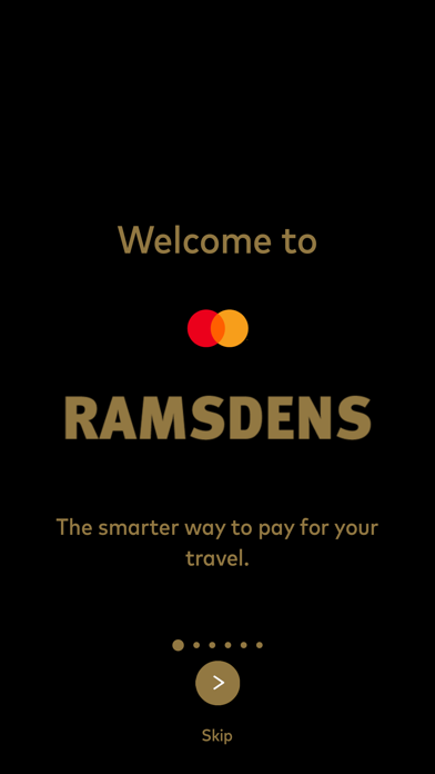 Ramsdens Multi Currency Card Screenshot