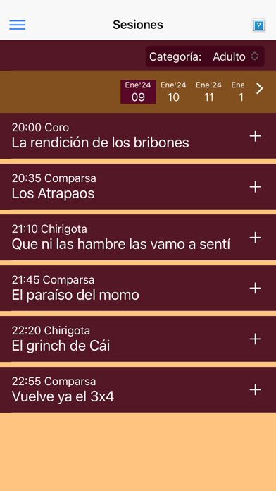 Carnaval de Cádiz 2025 Screenshot
