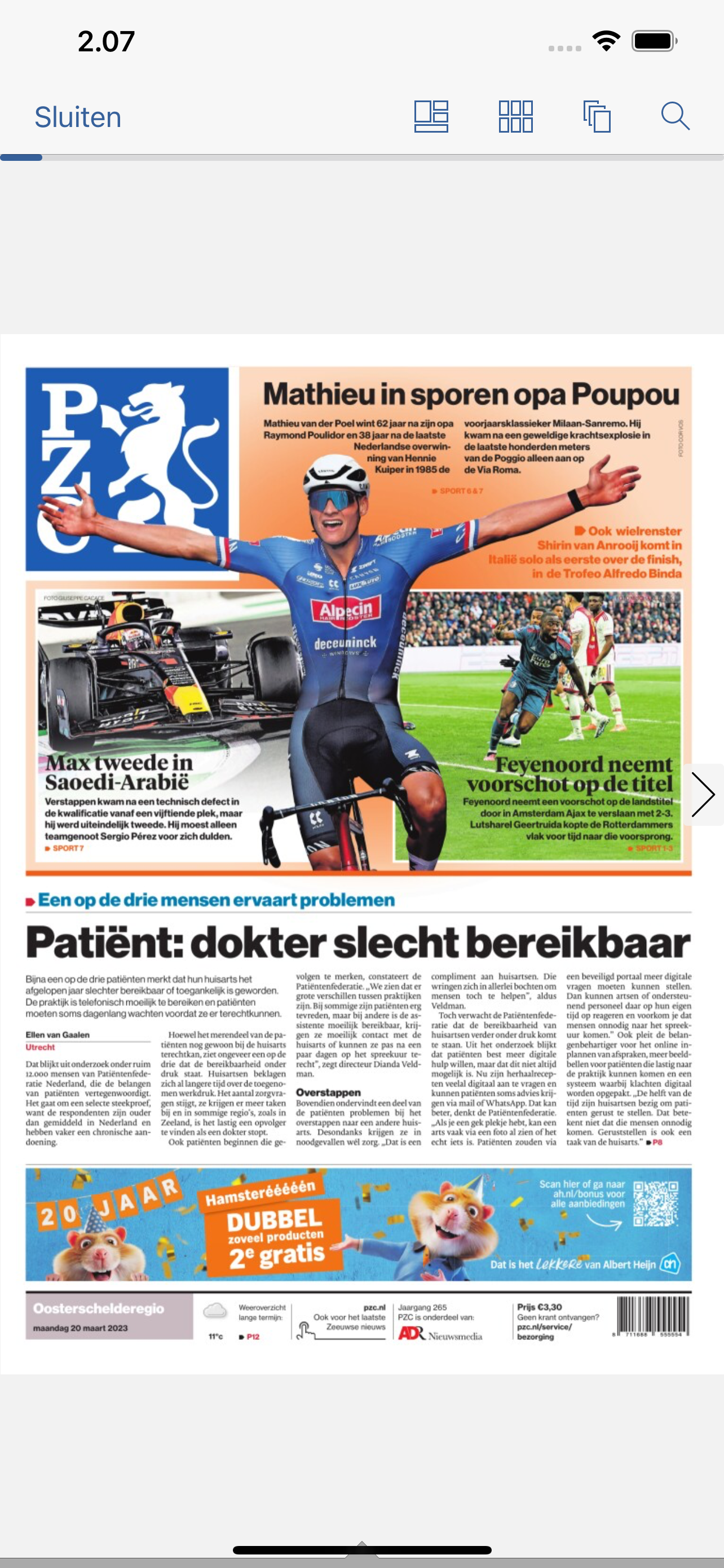 PZC - Digitale krant