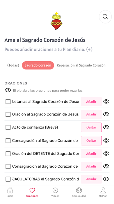 Sagrado Corazón de Jesus Screenshot