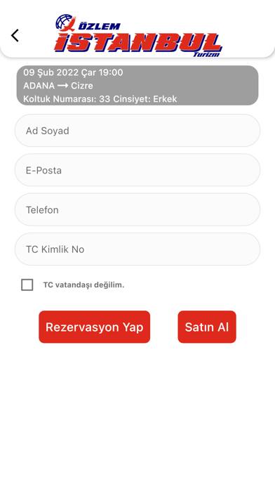 Özlem İstanbul Turizm Screenshot