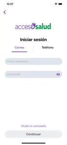 Acceso Salud screenshot #3 for iPhone