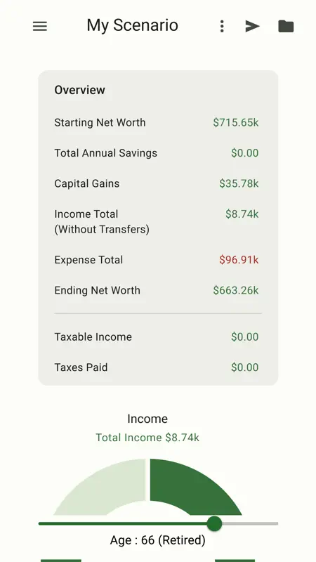 RetirePlan screenshot 3 of 7