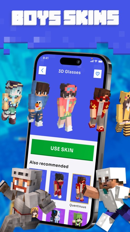 Skins for Minecraft PE MCPE 3D