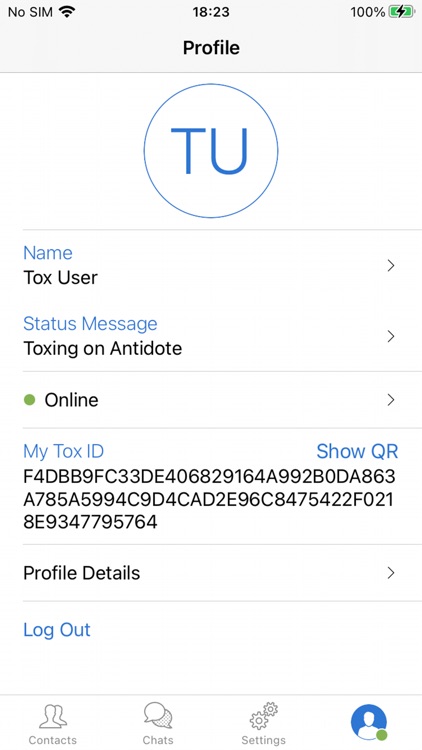 Antidote ー Private Messenger screenshot-3