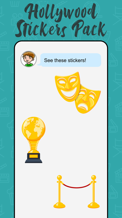 Hollywood Stickers Pack Screenshot