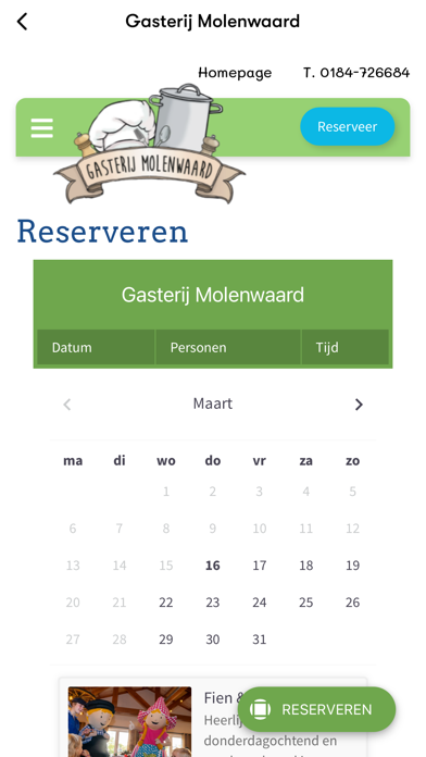 Vakantiepark Molenwaard Screenshot