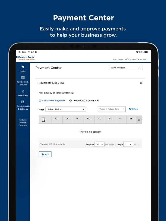 App screenshot