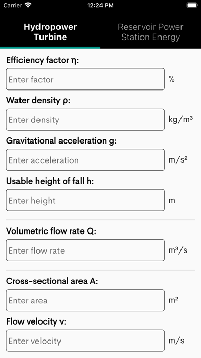 Screenshot #1 pour Hydro Power Turbine Calculator