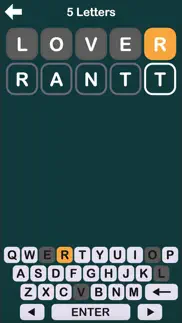 word contest game iphone screenshot 4
