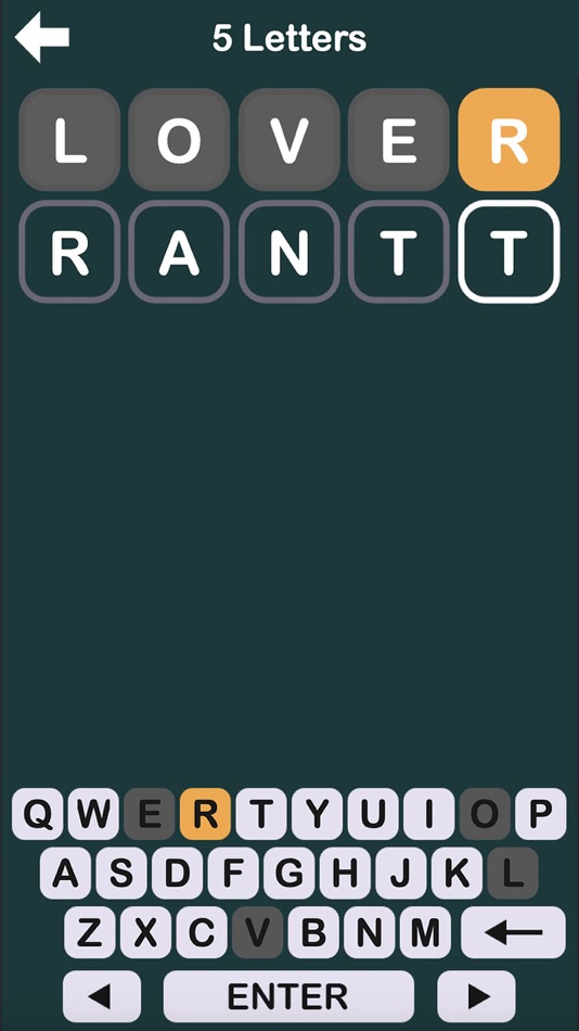 #4. Word Contest Game (iOS) Podle: Liana Silva