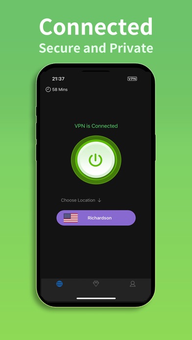 Screenshot #2 pour SolidVPN - VPN Fast & Secure