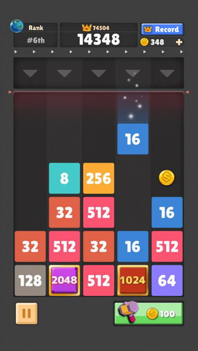 screenshot of Drop The Number : Merge Puzzle 1