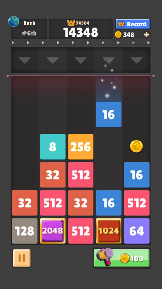 Drop The Number : Merge Puzzle - 2.3.1 - (iOS)