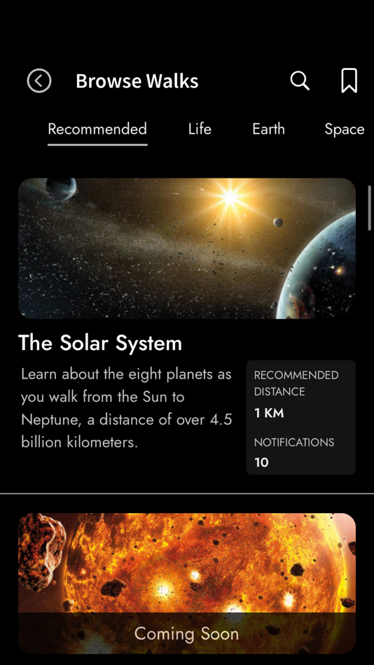 #2. Cosmic Walk (iOS) 由: The Thing In Itself