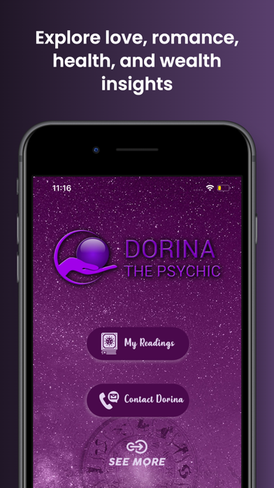 Purple Aura Psychic Screenshot