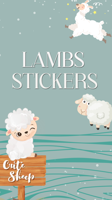 Lamb Stickersのおすすめ画像1