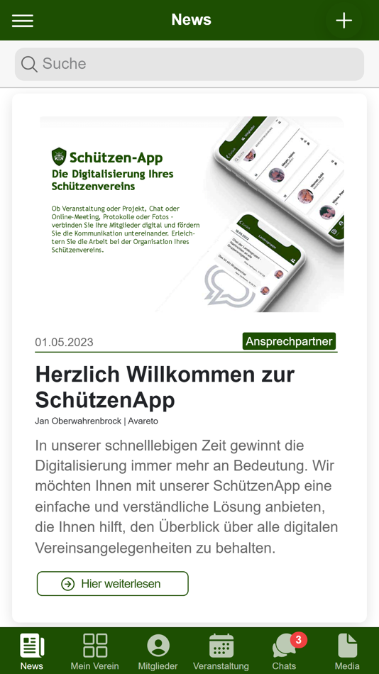 #1. Schützen-App (iOS) 由: Avareto GmbH