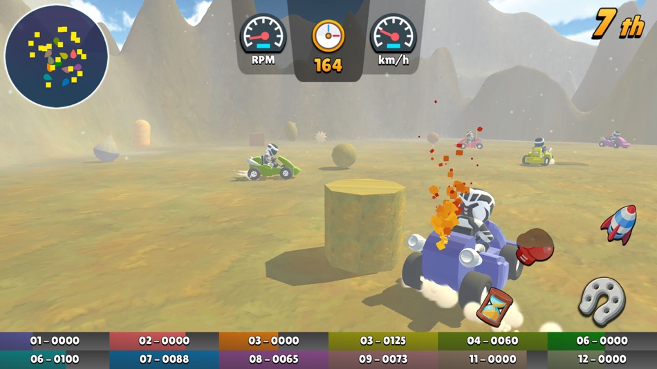 #8. Joyful Kart Crash (iOS) 由: 世恩 朱