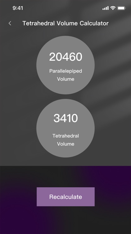 Geometric tetrahedral volume screenshot-6