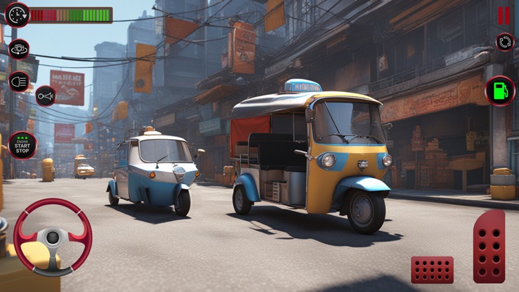 Modern Tuk Tuk Rickshaw Game