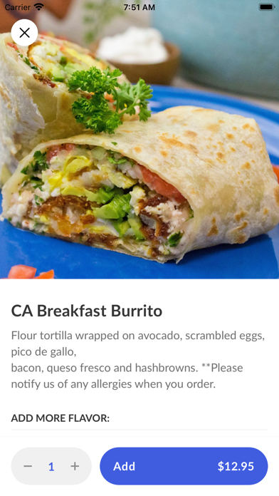 Mexican Burrito & Beyond Screenshot