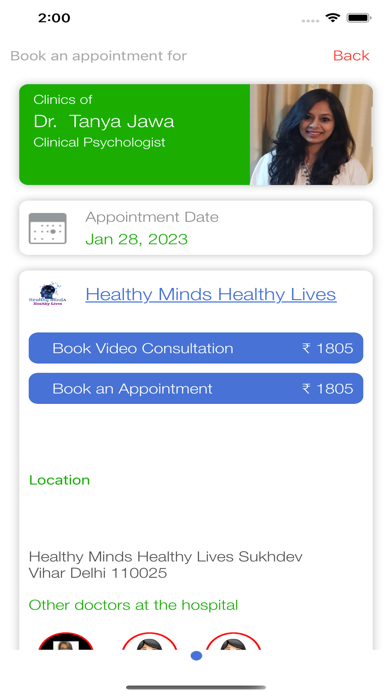 Healthy Minds Healthy Lives Screenshot