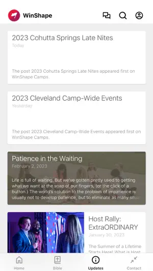 WinShape Camps screenshot 3