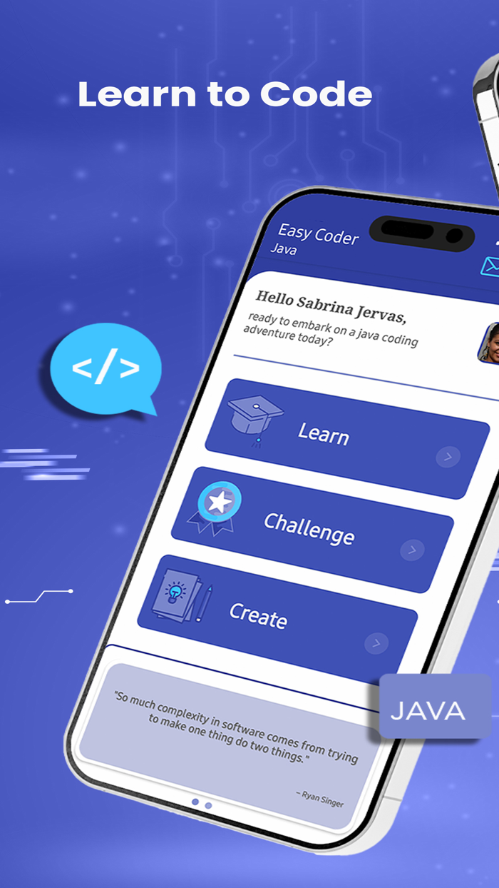 Easy Coder  Learn Java
