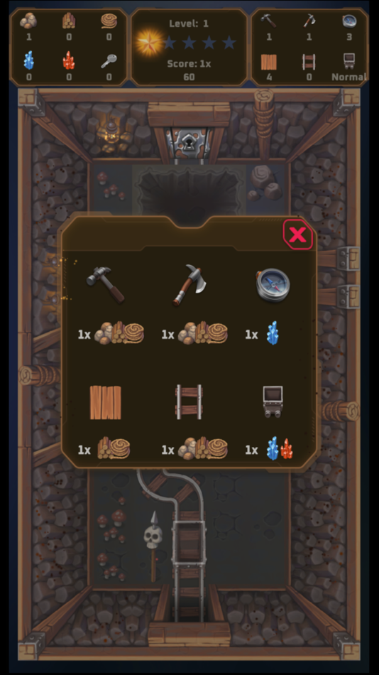 #5. Mine Crossing (iOS) Bởi: Jarenforce AB