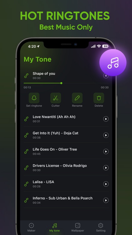 Tone Maker & Wallpaper