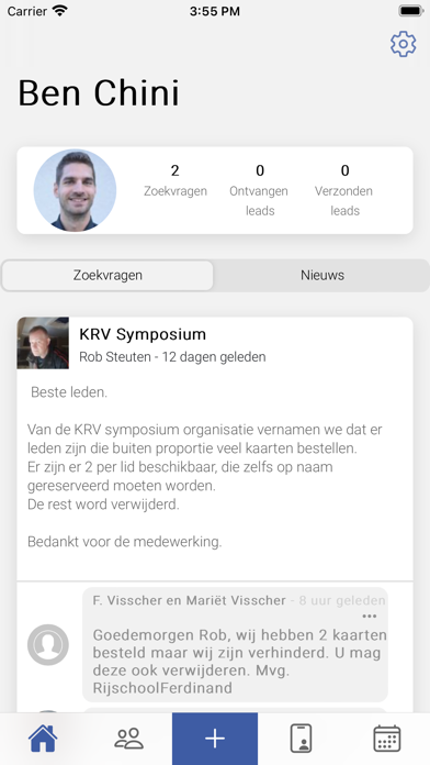 Vereniging Rijschool Belang Screenshot