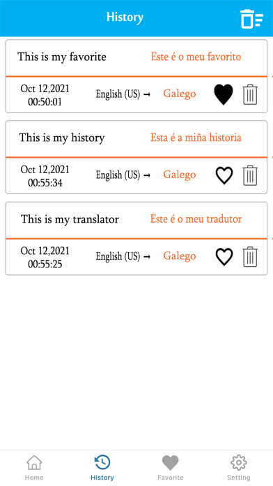 English To Galician Translator Screenshot