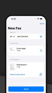 fax from iphone free: send app iphone screenshot 2