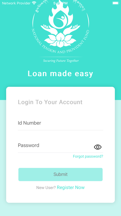 NPPF Loan Screenshot
