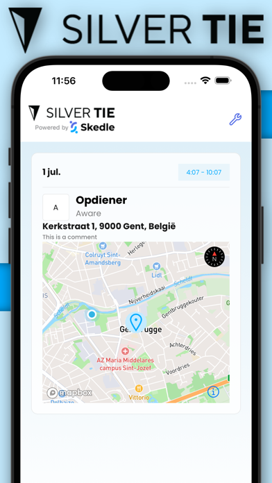 Silver Tie Employee Screenshot