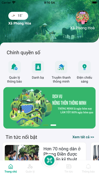 SVG: Chính quyền Xã Thông Minh Screenshot