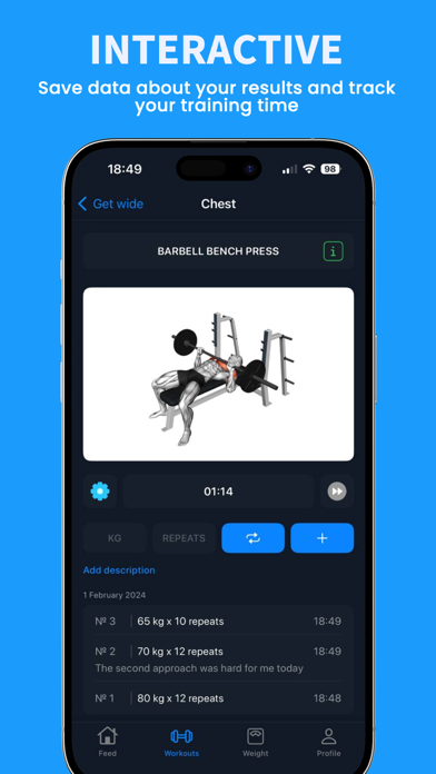 Fitronyx: Fitness & Workouts Screenshot