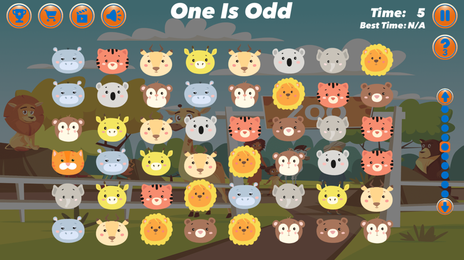 #6. One Is Odd (iOS) 由: Chapper Apps