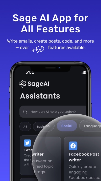 AI Chatbot & Keyboard - SageAI screenshot-4