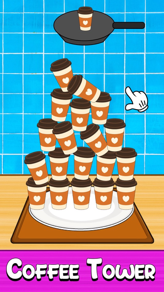 #7. Pancake Tower DIY Cooking Game (iOS) Podle: Huda Majeed