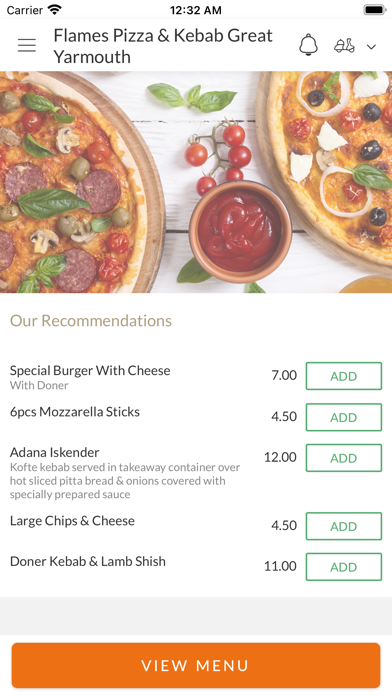 Flames Pizza & Kebab Great Screenshot