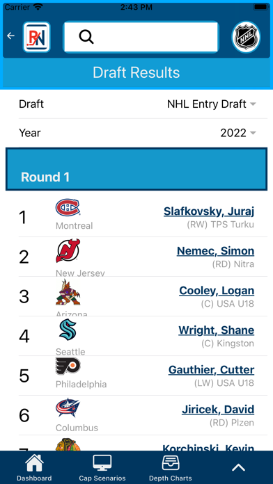 War Room App Screenshot