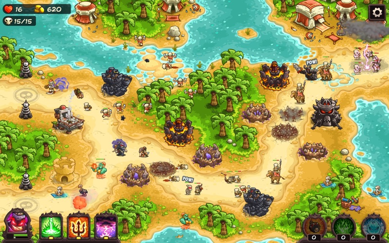 Screenshot #1 pour Kingdom Rush Vengeance HD