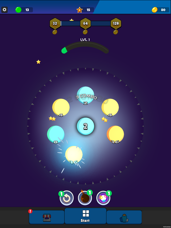 Round Merge 3D 2048 Quest