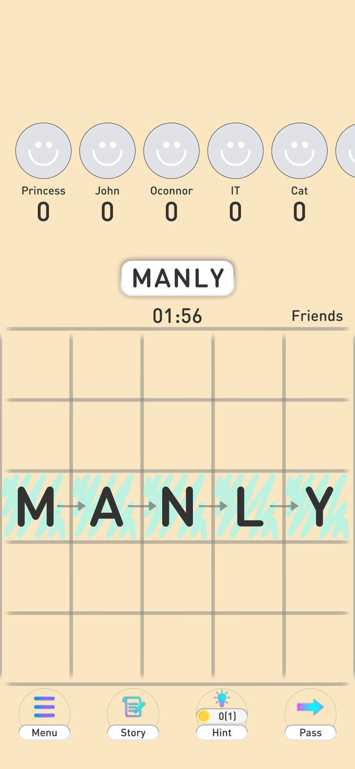 Balda® - word game online