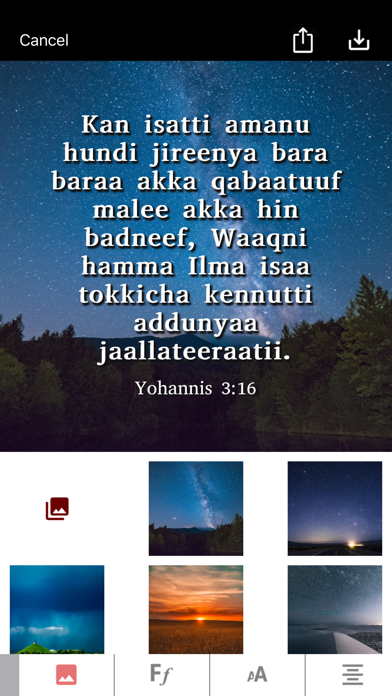 Oromo English Amharic Screenshot