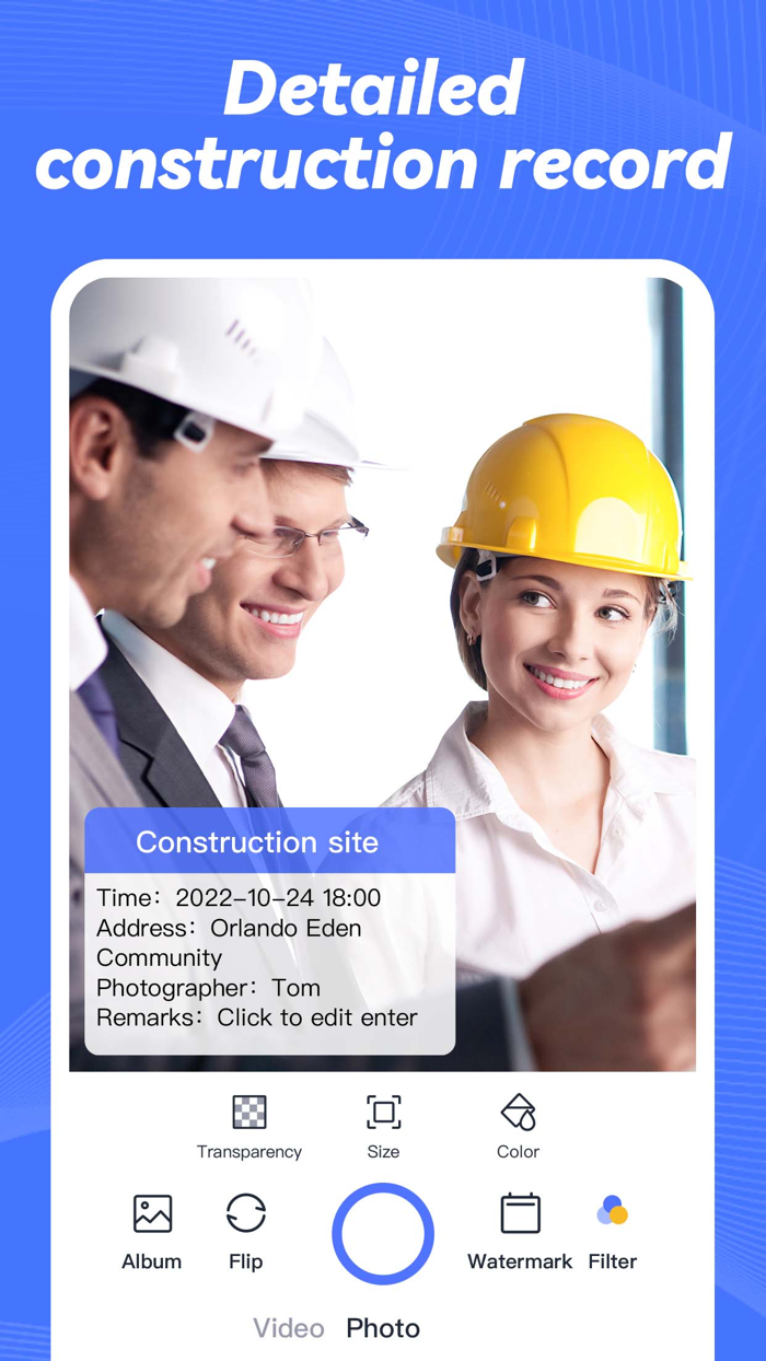 Timestamp Camera-Coordinates